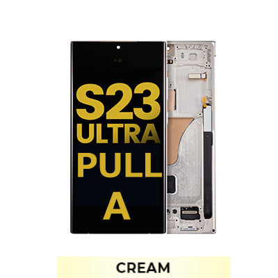 Samsung Galaxy S23 Ultra Pull A Grade Screen - Cream