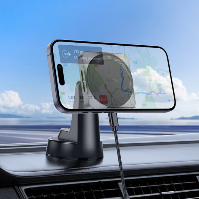 HOCO HW16 Car Wireless Charging Holder For Dashboard