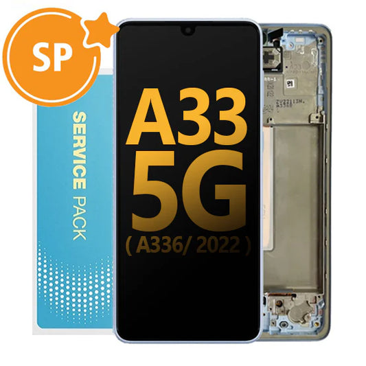 Samsung Galaxy A33/A336 5G Service Pack OLED Screen - Black