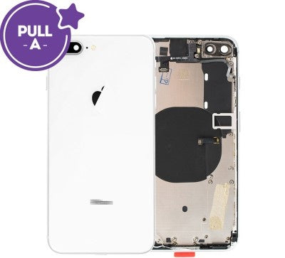 iPhone 8 Plus Back Housing With Smart Parts - White