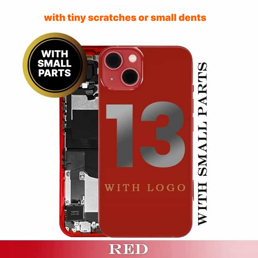 iPhone 13 Oem Compatible Housing With Full Parts - Red - Blemished