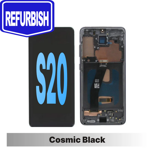 Samsung Galaxy S20 Refurbished - Cosmic Black
