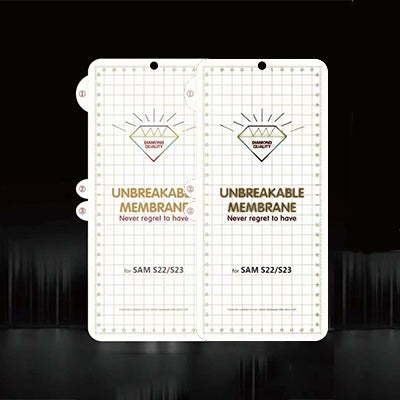 Unbreakable Membrane Screen Protector for Galaxy S25 PLUS - 2 PACK
