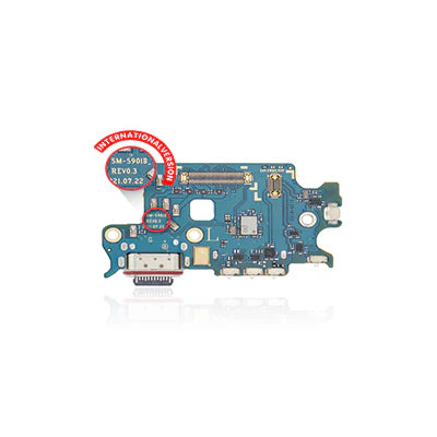 Samsung S22 S901B (Intl Version) Charging Port Board With Sim Card Reader-Oem