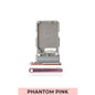 Single SIM Card Tray for Samsung Galaxy S21 5G-Phantom Pink-OEM