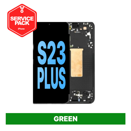 Samsung Galaxy S23 Plus Service Pack Screen - Green