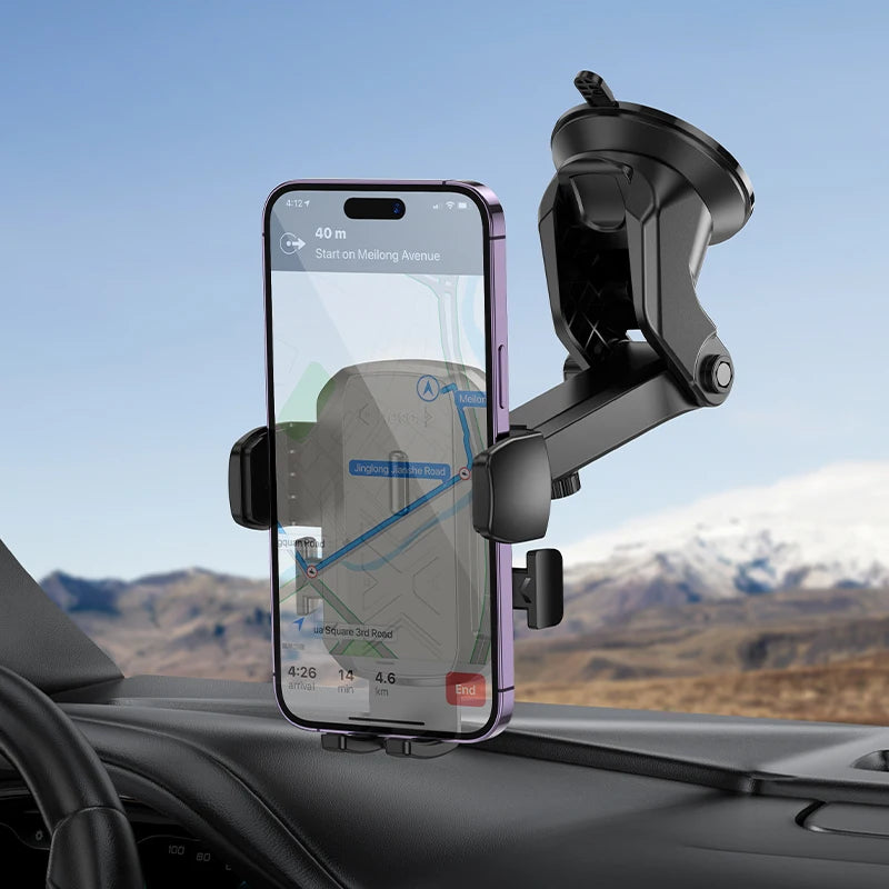 H65 Gamble one-button car holder(center console)