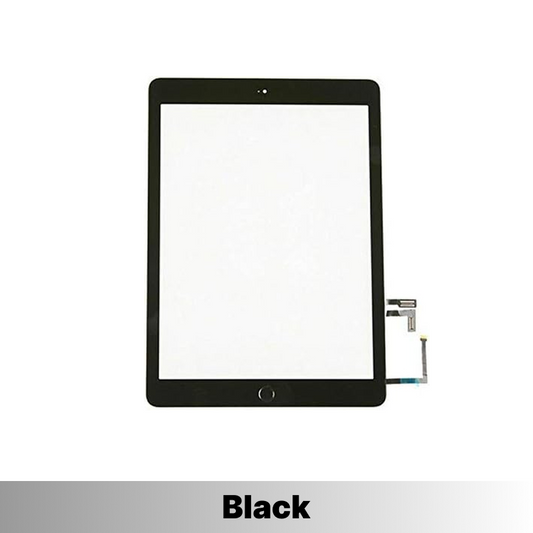 iPad 6 (2018) Digitizer With Home Button Oem - Black