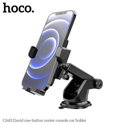 Hoco CA83 David one-button center console car holder