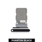 Single SIM Card Tray for Samsung Galaxy S21 Ultra-Phantom Black-OEM