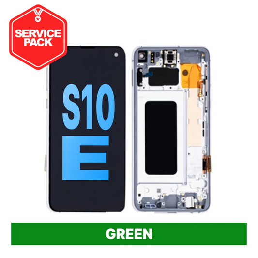 Samsung Galaxy S10E Screen Service Pack - Prism Green