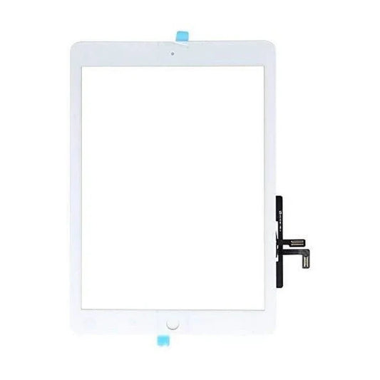 iPad 5 (2017)  Digitizer with Home Button Flex White (High Quality)