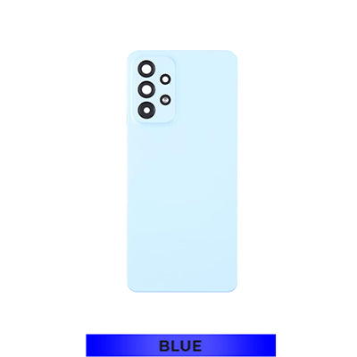 Samsung  A53 5G/536 Back Glass With Camera Lens And Adhesive - Blue