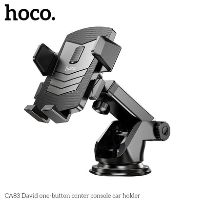 Hoco CA83 David one-button center console car holder