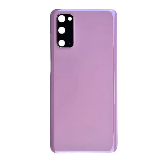 Samsung S20 Back Glass with Adhesive - Cloud Pink