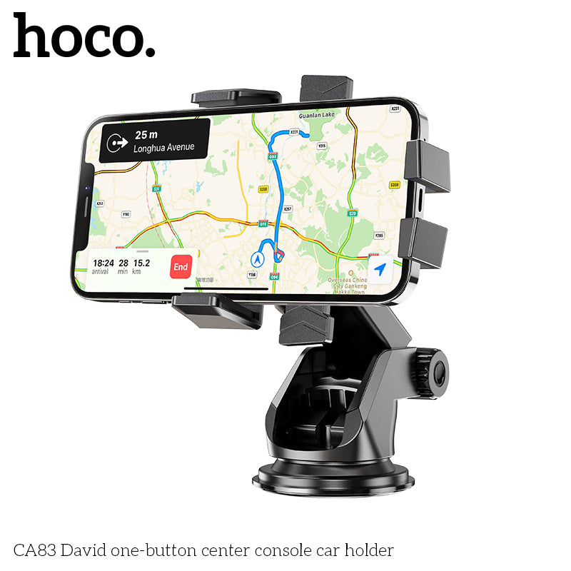 Hoco CA83 David one-button center console car holder