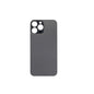 iPhone 13 Pro Max Compatible Back Glass with 3M Adhesive Super High Quality - Graphite (Big Hole)