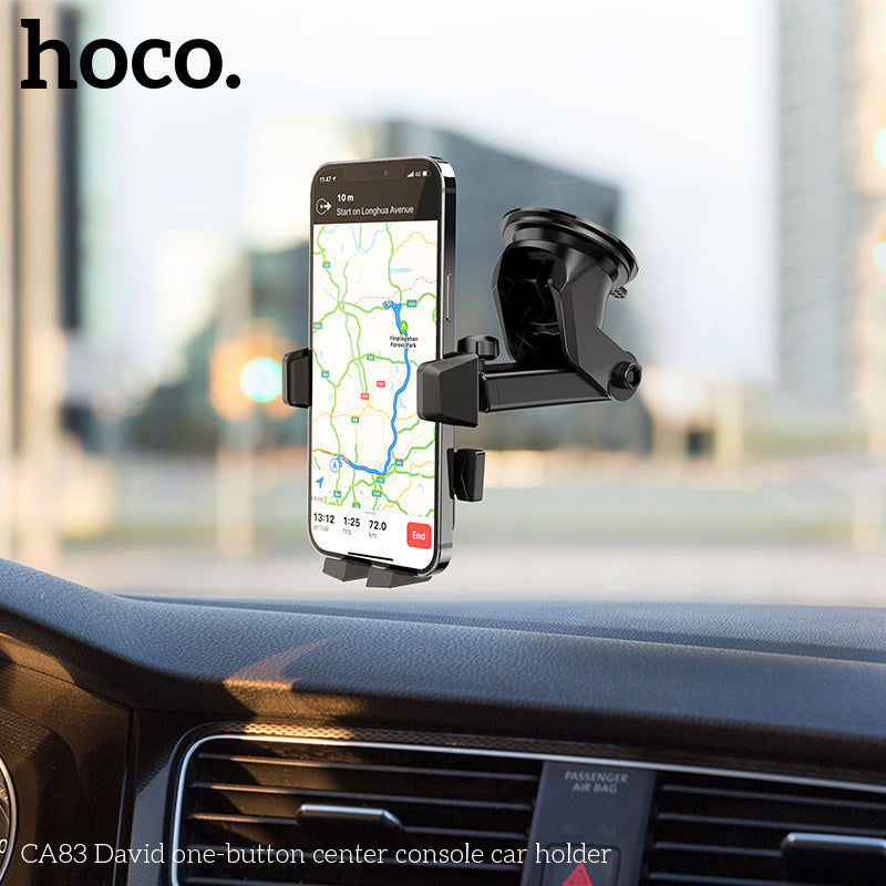 Hoco CA83 David one-button center console car holder