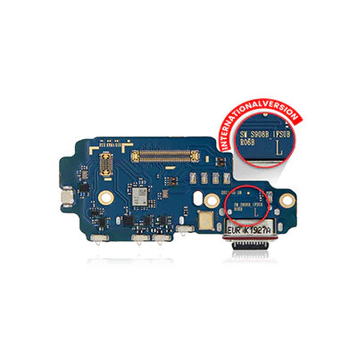 Samsung S22 Ultra S908B (Intl Version) Charging Port Board With Sim Card Reader-Oem