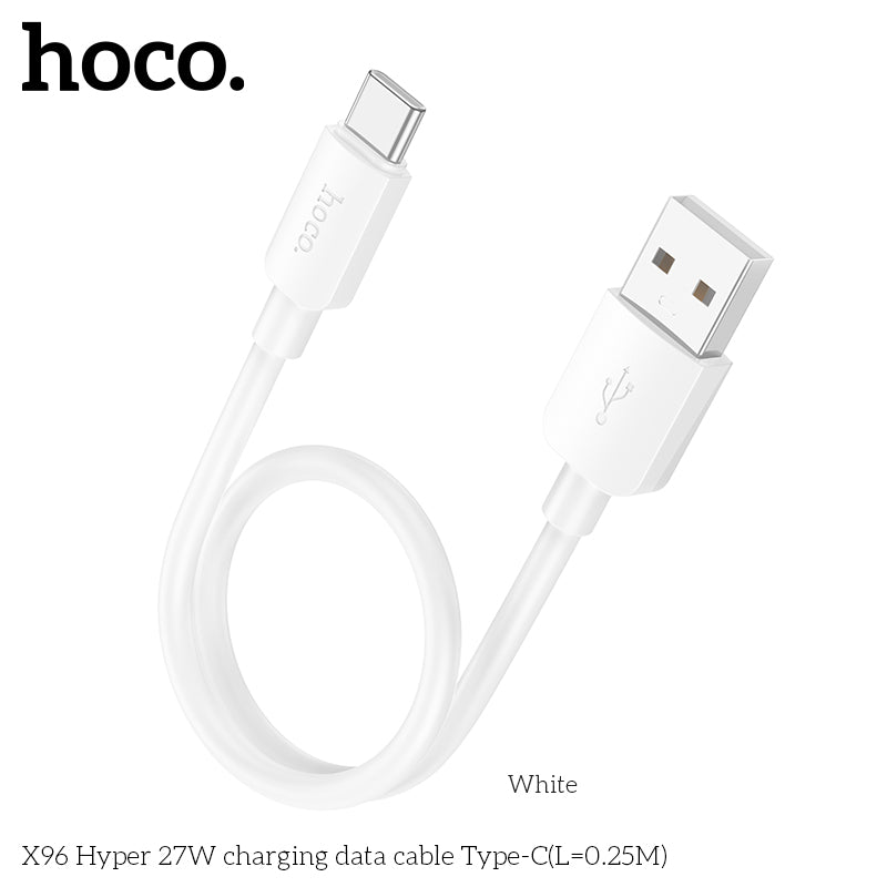 X96 Hyper 27W charging data cable Type-C(L=0.25M)