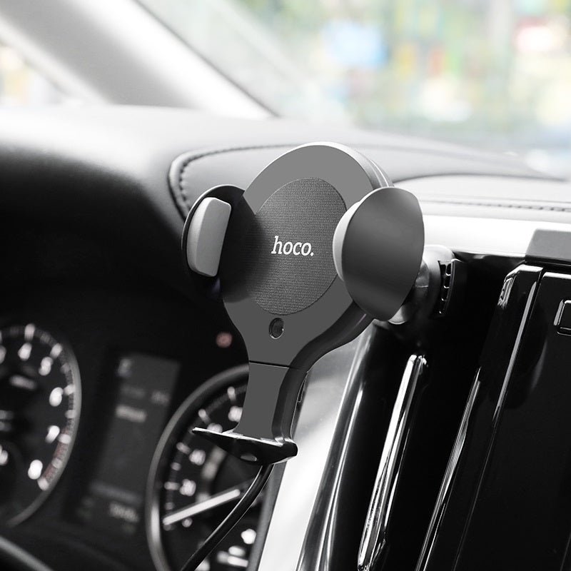 CA60 Aspiring infrared sensor wireless charging car holder