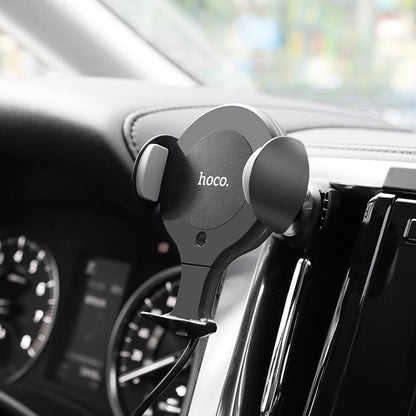 CA60 Aspiring infrared sensor wireless charging car holder