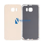 Samsung Galaxy S6 Compatible Back Cover with Adhesive - Gold