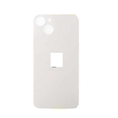 iPhone 14 OEM Compatible Back Glass with 3M Adhesive - Starlight(Big Hole)