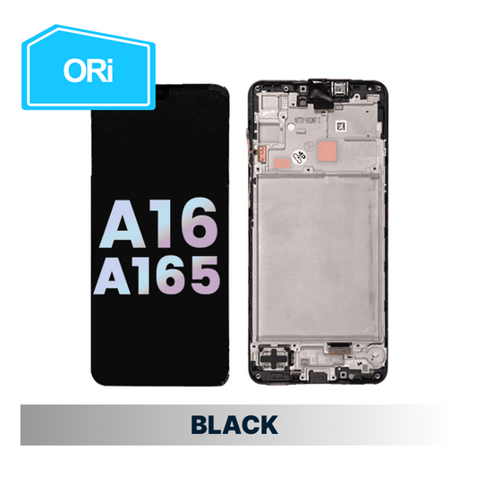 Samsung Galaxy A16 4G/A165 Service Pack Screen With Frame - Black
