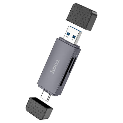 HB45 Spirit 2-in-1 USB/Type-C 2.0 card reader