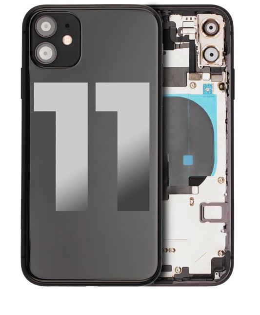 iPhone 11 Housing With Parts (NO Charging Port) - Black