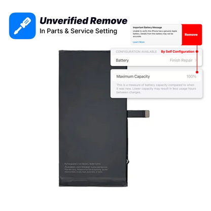 iPhone 12/12 Pro Battery - Self Configuration
