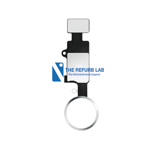 iPhone 7/7 Plus/ip 8/8 Plus HOME Button with Flex Cable White