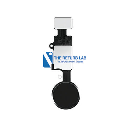 iPhone 7/7 Plus/ip 8/8 Plus Home Button with Flex Cable - Black