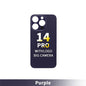 iPhone 14Pro OEM Compatible Back Glass - Deep Purple (Big Hole)