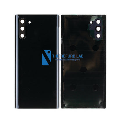 Samsung Galaxy Note 10 Back Glass with Adhesive - Black