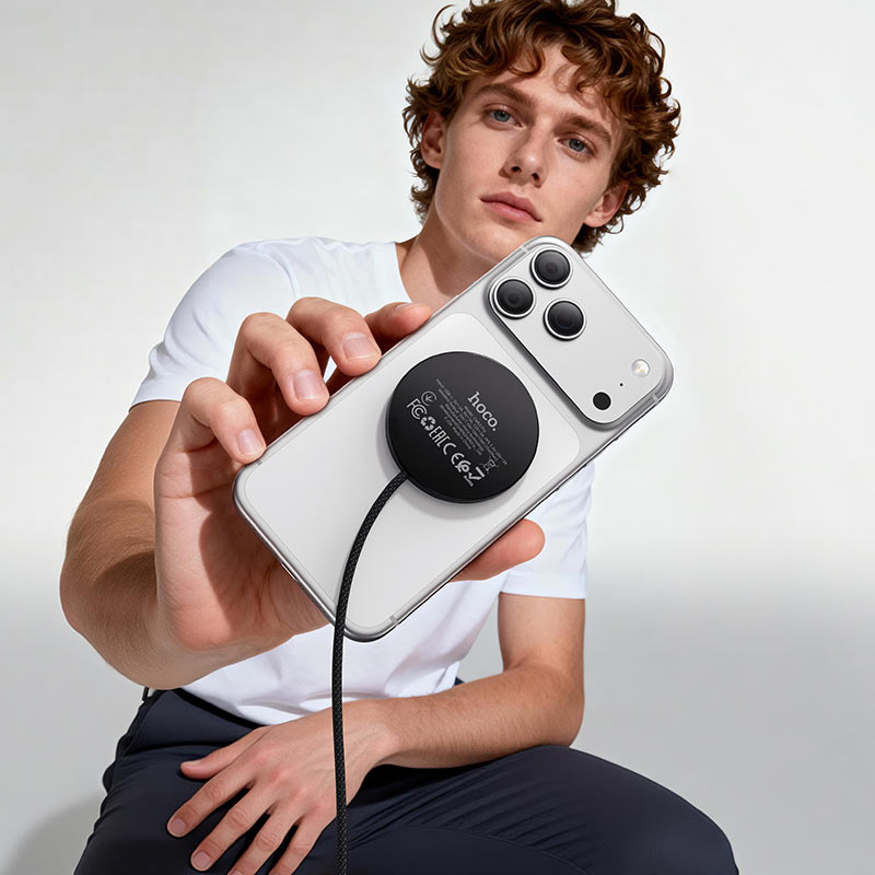Hoco CW63 Fast Qi2 magnetic wireless fast charger