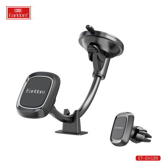 EARLDOM 2 IN 1 Long Neck Suction Cup And Air Vent Holder - EH189