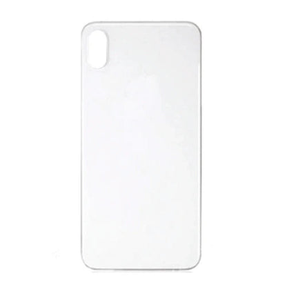 iPhone XS Max Back Glass - White (Big Hole)