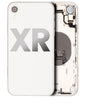 iPhone XR Housing With Parts (NO Charging Port) - White