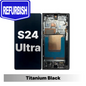 Samsung Galaxy S24 Ultra Refurbished  Assembly with Frame - Titanium Gray