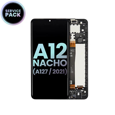 Samsung Galaxy A12S/A127 Genuine Original Service Pack - Black