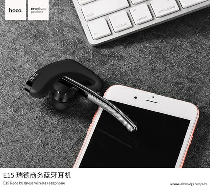 HOCO Rede Wireless Earphone With Mic - E15