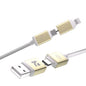 NCC XC-0303 3A 4 in 1 A+C to C+L 1.2m Alloyed Cable - Gold
