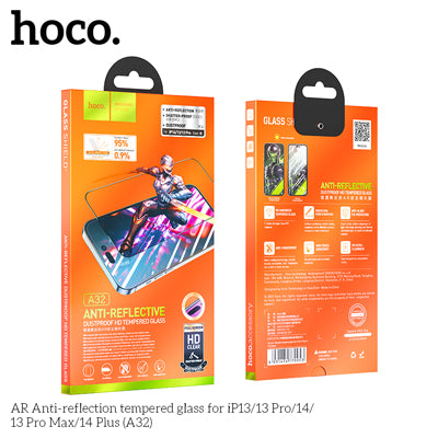 Hoco A32 AR Anti-reflection Tempered Glass Screen Protector For iP14/13/13Pro