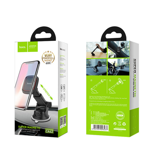 HOCO CA42 Cool Journey in-car Dashboard Stretch Rod Car Holder