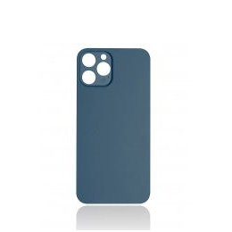 iPhone 12 Pro Max Back Glass with 3M Adhesive - Pacific Blue (Big Hole)