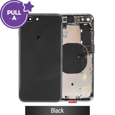 iPhone 8 Plus Back Housing With Smart Parts - Black