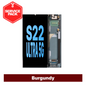 Samsung Galaxy S22 Ultra Service Pack Screen - Burgundy