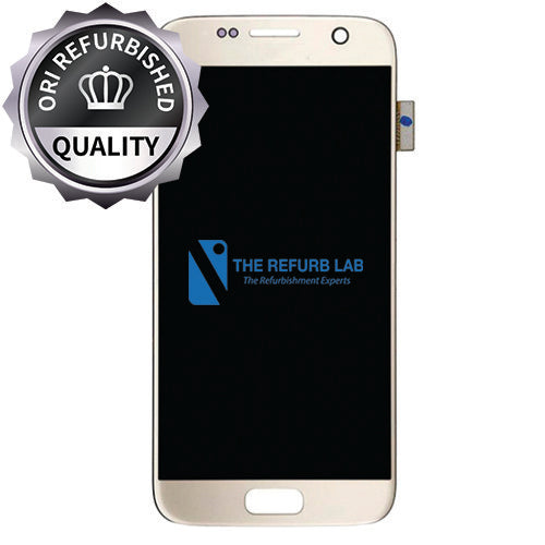 Samsung Galaxy S7 Refurbished Compatible Amoled Assembly -  Gold
